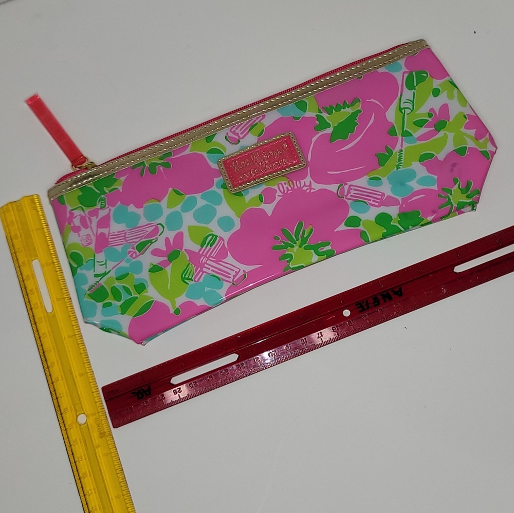 Lillian Pulitzer cosmetic / makeup bag